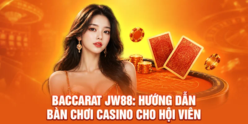 Baccarat JW88: Hướng Dẫn Bàn Chơi Casino Cho Hội Viên 